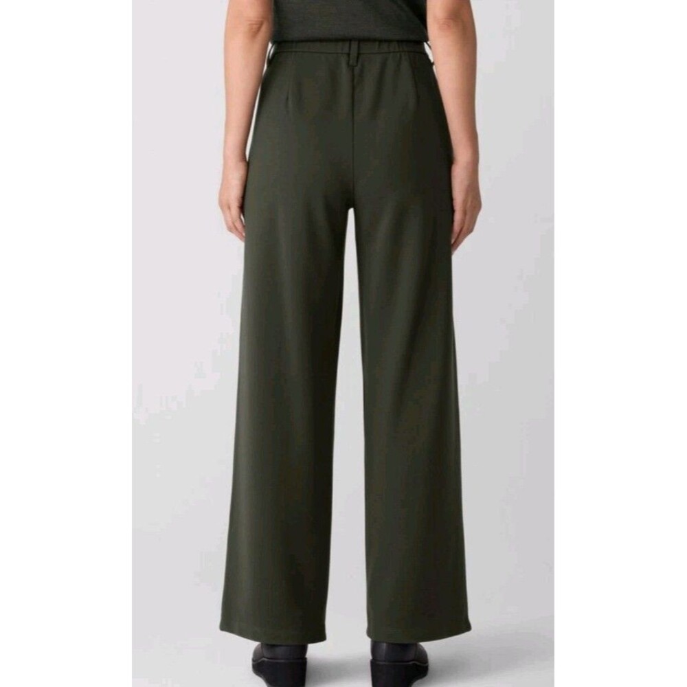 Eileen Fisher Washable Flex Ponte Wide Leg Office Trouser Size XL - Picture 6 of 12